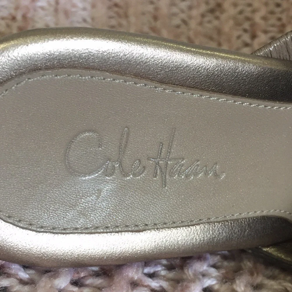 Cole Haan Leather Platform Sandals - Picture 6 of 16